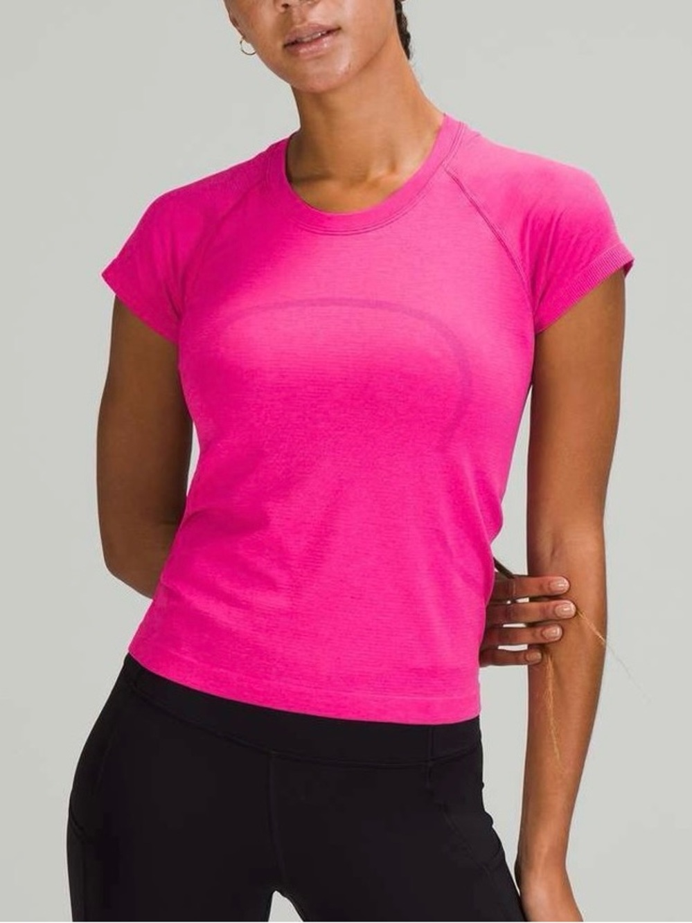Sonic Pink Lululemon Swiftly Tech Race Length